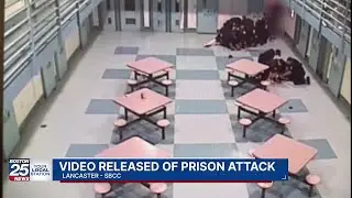&lsquo;Shocks the conscience&rsquo;: Video shows inmates brutally attacking Souza Baranowski Correction officers