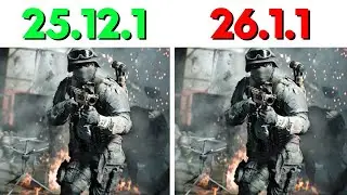 AMD Drivers Update 26.1.1 vs 25.12.1 AMD Adrenalin Edition 26.1.1 New update