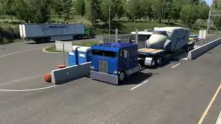 Pete 352 Cabover Heavy Haul - Turbine across Warshington