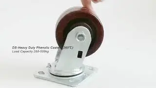 Heavy Duty Swivel Phenolic Casters Wheels: High Temperature Casters and Wheels