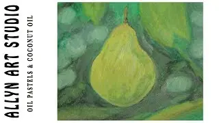 Oil Pastel Blending with Coconut Oil
