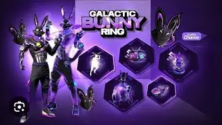FREE FIRE NEW GALACTIC BUNNY BUNDLE SPIN || NEW TOKEN TOWER EVENT SPIN || #galacticbunnybundle