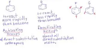 47. Benzenes: The Second Substitution - Ortho-, Para- Versus Meta- Directors