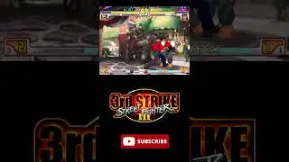 [Arcade] Street Fighter3 3rd Crashman VS Nomjitsu2 #retro #capcom