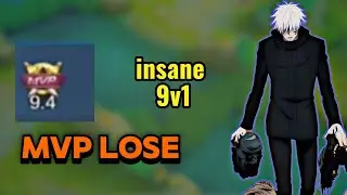 Insane xaiver 9v1 match😳 !|mlbb game play