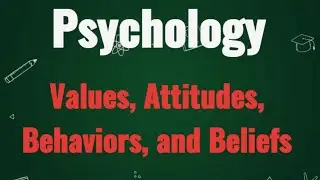 Values, Attitudes, Beliefs, And Behaviors #psychology #values #Beliefs #Behaviors