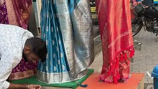 handloom saree collection video | the most creative saree draping styles you&rsquo;ve never seen😍 @#life