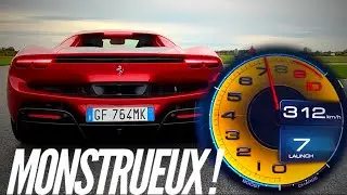 Ferrari 296 GTB : 0 &agrave; 312 km/h !