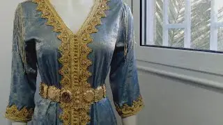 أسهل طريقة لتركيب العقدة (ازواتنات)للقفطان والجلابات مثل المحترفين