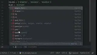 Google Logo Recreated with Python Turtle | Creative Logo Design in Code