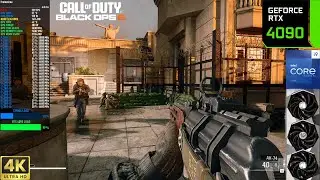 Call of Duty Black Ops 6 - 4K DLSS FG Extreme Settings | RTX 4090