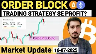 Crypto Market (BTC & ETH) Analysis - Order Block Trading Strategy Best Buying Zone?