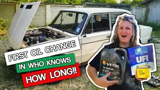 Первая замена масла в Lada... За последнее время!! Ханна | Жизнь в Болгарии