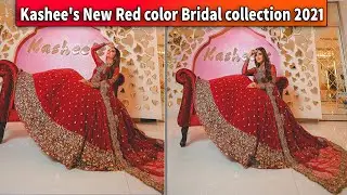 Kashee's New Red color Bridal collection 2021 | at Kashee's boutique