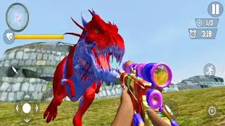 Dinosaur Hunting Games _ Angry Gorilla _ Android Gameplay