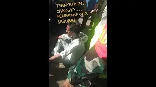 GOR SABURAI  bandar lampung terbakar