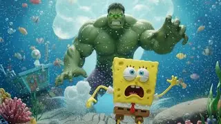SpongeBob vs Hulk: The Battle No One Expected!