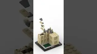 LEGO Big Ben | Amazing LEGO Architecture #shorts #legoshorts #legos