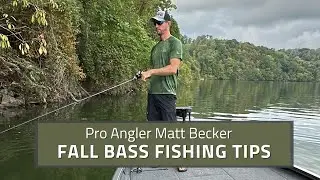 Fall Bass Fishing Tips | Pro Angler Matt Becker | Lowe Boats