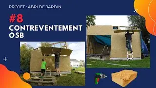 Projet abri de jardin || #8 : Contreventement OSB