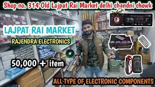 Electronic market delhi lajpat rai chandni chowk new video all robotic parts kabadi bazaar