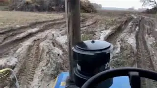 Forwarder Rottne F12 w błocie || Okiem ZULa