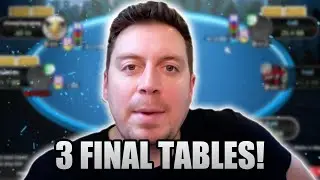 The WILDEST Triple Final Table Action EVER!