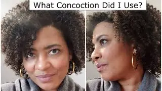 TWIST OUT ON TYPE 4 HAIR USING A HODGEPODGE OF PRODUCTS | Using Up My Stash | NaturalRaeRae