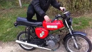 Simson S50 motorkerékpár S51 matricával tuningolva (with english subtitles) - xmotor.hu