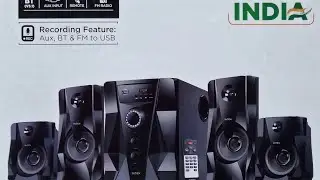 INTEX HOME THEATRE CRYSTAL FMUB # 4.1, 65 WATT #unboxing #review #2024 #hometheater #intex
