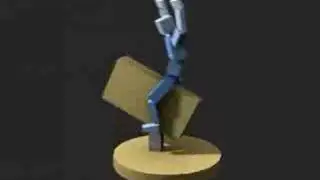 3d Bull rider (all procedural animation)