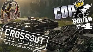 Crossout: [Turrets x4 & Apollo] Fat squad #4 [COP]