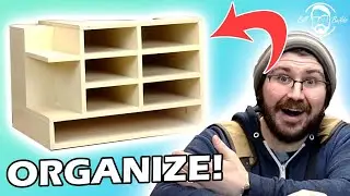 DIY Desk Organizer: Simple Plywood Project for a Clutter-Free Workspace