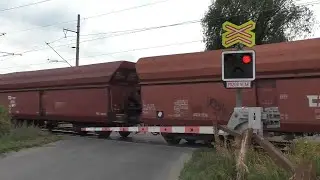 Železničn&iacute; přejezd V&scaron;etaty #1 21.7. 2025 Czech railroad crossing