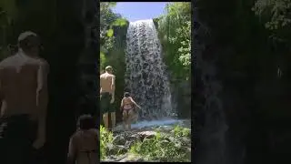 Chapuz&oacute;n en las cascadas de #saltalalinda