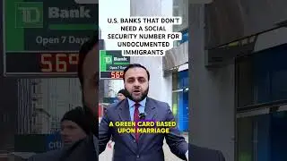 Undocumented #immigrants can open a bank account without having a social security card! #citizenship