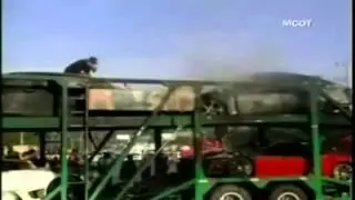 Luxury cars catch fire in Thailand