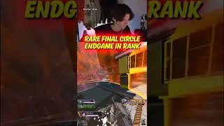Rare Final Circle Endgame in Apex Rank | Apex Legends #apexlegends #shorts