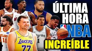 Luka Doncic IMPARABLE🚨 Blazers y Warriors🤯 Curry 🔥 Wemby 💥 Giannis 💣 Mavs ❌ Rockets🤔 ULTIMA HORA NBA