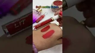 Mars Matte Lipstick My Glam Lipstick #marslipstick #myglamm #lipstick #redlipstick #makeupshorts