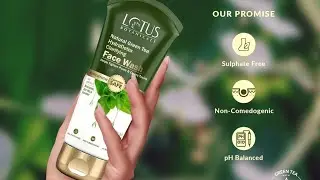 Lotus Botanicals Natural Green Tea Face wash.
