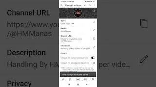How to Privacy Settings on a YouTube channel - #viral #shorts #youtube #settings #trending #2023
