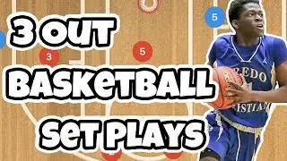 3 Out 2 In Set Basketball Plays For High School