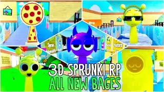 3D Sprunki RP And Animations All New Badges [Full Walkthrough] - Roblox