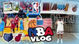 NBA GAMEDAY MIAMI HEAT vs. MEMPHIS GRIZZLIES VLOG! 🤩🏀 MIAMI DOWNTOWN & BRICKELL! 👀 VLOG #3