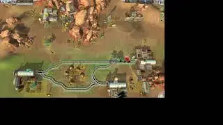 Train Valley 2 (PC, 2018) simple Gameplay + Review , Train Sim game on Steam