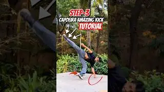 Capoeira amazing kick tutorial 🥋💥#capoeira #kick #mma #ufc #street #trending #viral #shorts #short