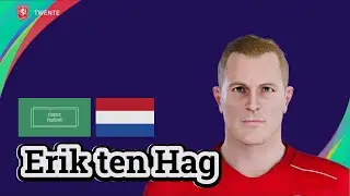 Erik ten Hag - PES Clasico (Face, Body& Stats)