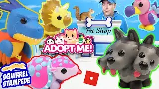Распаковка мини-коллекций питомцев Adopt Me ROBLOX Fantasy Clan и Fossil Isle