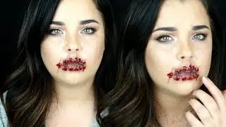 Stitched Mouth SFX | HALLOWEEN MAKEUP TUTORIAL